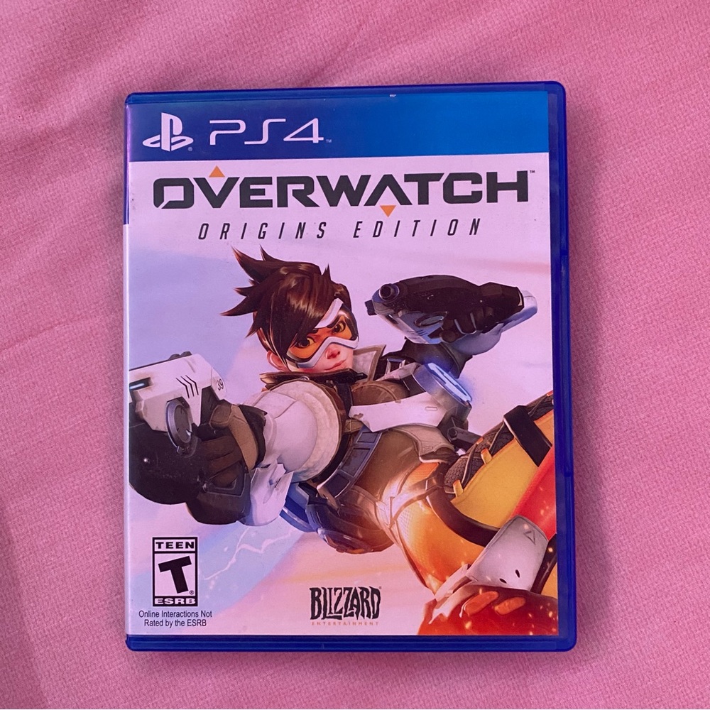 overwatch origins edition ps4 video game disk EUC